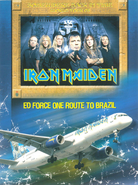 Iron Maiden – Somewhere Back In Brazil (2008, Digipak, DVD) - Discogs