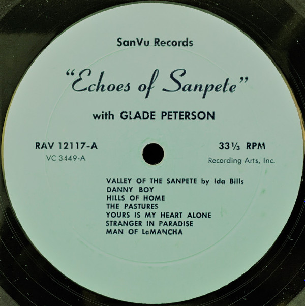 descargar álbum Glade Peterson - Echoes Of Sanpete