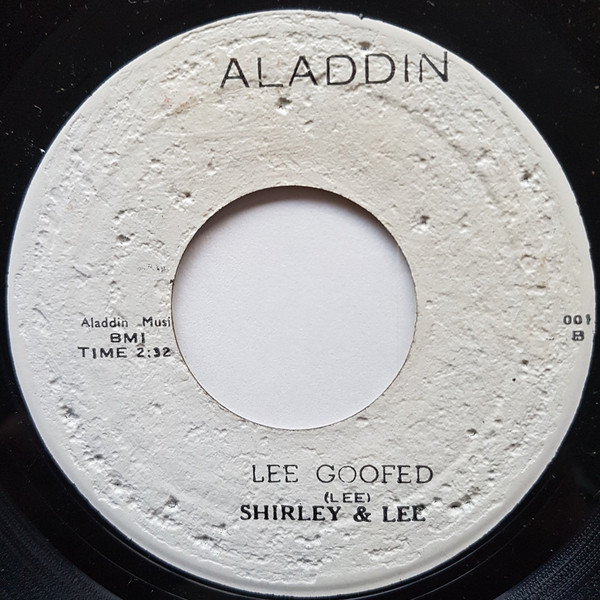 Shirley And Lee – I'm Gone / Lee Goofed (1969, Vinyl) - Discogs