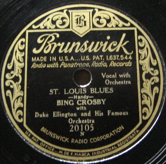 Duke Ellington And His Orchestra - Bing Crosby – St. Louis Blues 