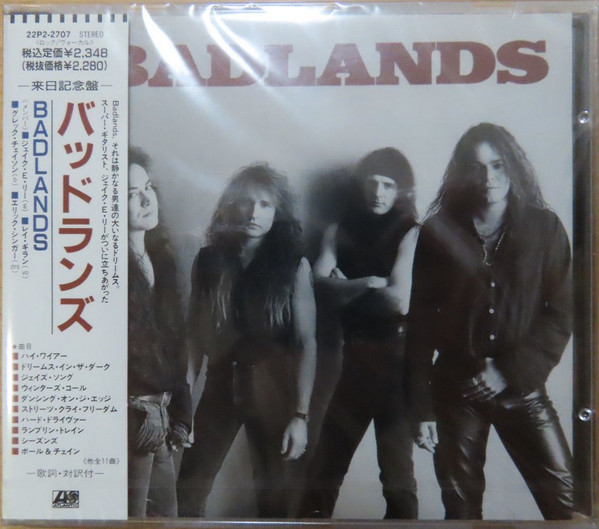 Badlands – Badlands (1989, CD) - Discogs