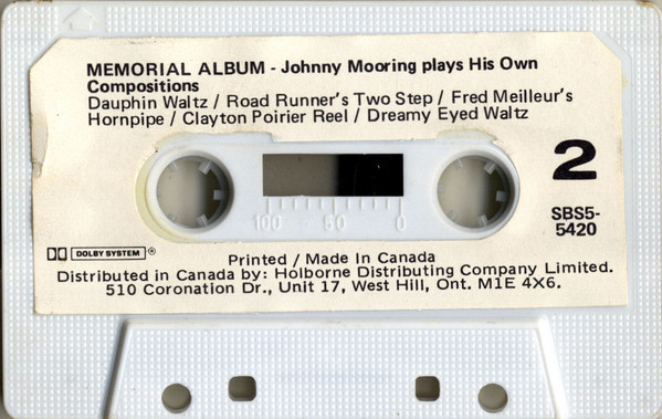 baixar álbum Johnny Mooring - Memorial Album Johnny Mooring Plays His Own Compositions