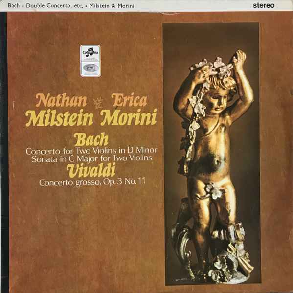 Erica Morini, Nathan Milstein, Bach, Vivaldi - Double Concert album cover