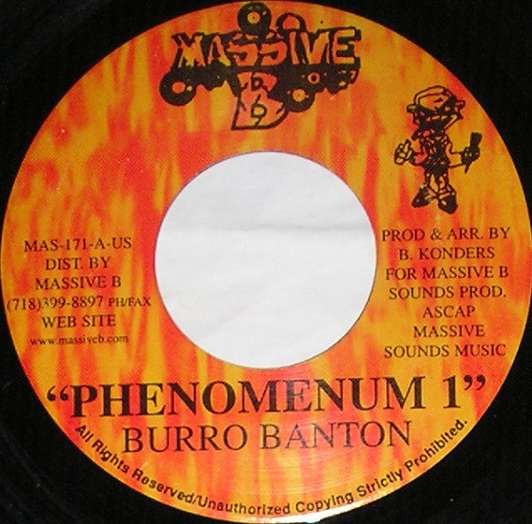 Burro Banton – Phenomenum 1 (Vinyl) - Discogs