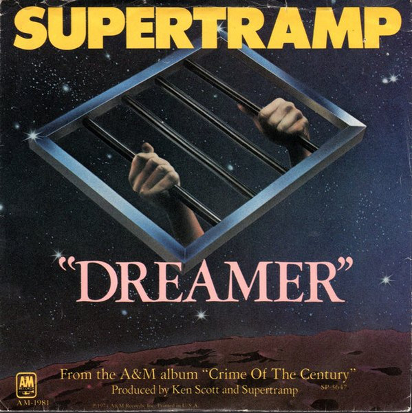  Supertramp Dreamer UK 45 7 single +Bloody Well Right [Vinilo]  Desconocido : CDs y Vinilo