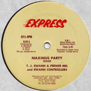 randomT. J. Swann & Peewee Mel - Maximus Party