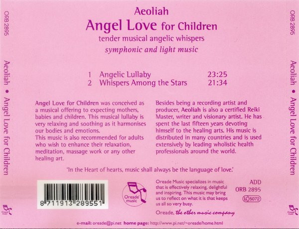 baixar álbum Download Aeoliah - Angel Love For Children album