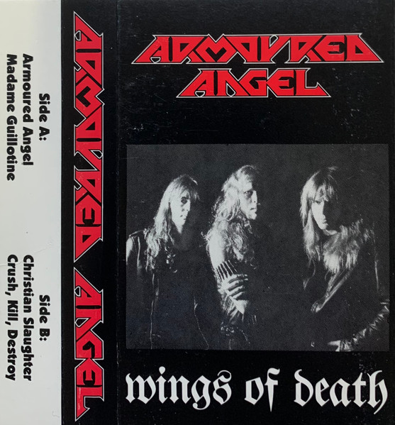 Armoured Angel – Wings Of Death (1990, Cassette) - Discogs
