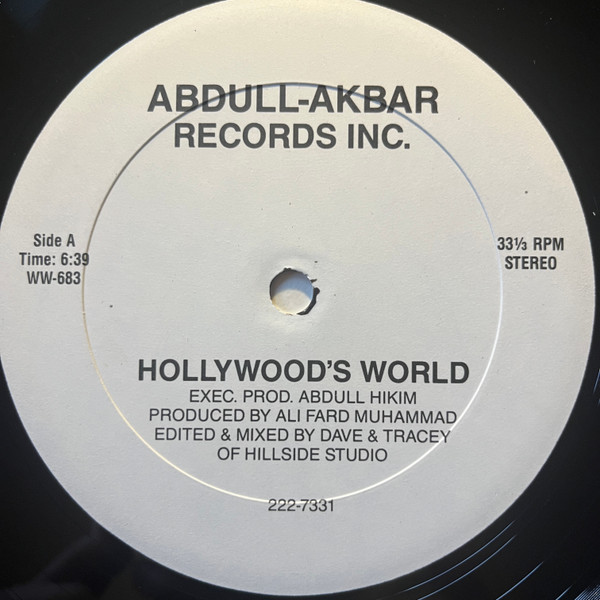 hiphopDJ Hollywood - Hollywood's World