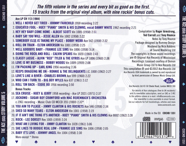 ladda ner album Various - The Ace Story Volume 5