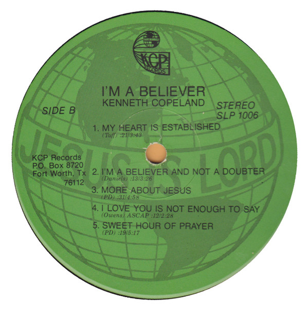 last ned album Kenneth Copeland - Im A Believer