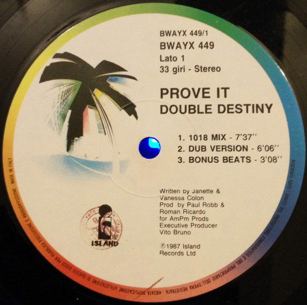 Double Destiny – Prove It (Vinyl) - Discogs