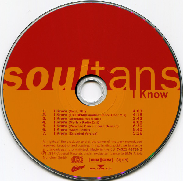 lataa albumi Soultans - I Know