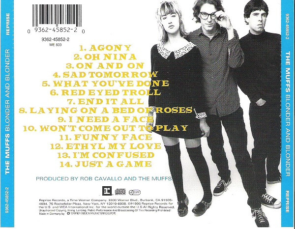 last ned album The Muffs - Blonder And Blonder