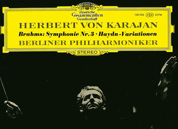 Brahms, Herbert von Karajan, Berlin Philharmonic – Symphony No. 3 ...