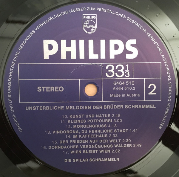 descargar álbum Die SpilarSchrammeln - Unsterbliche Melodien der Brüder Schrammel