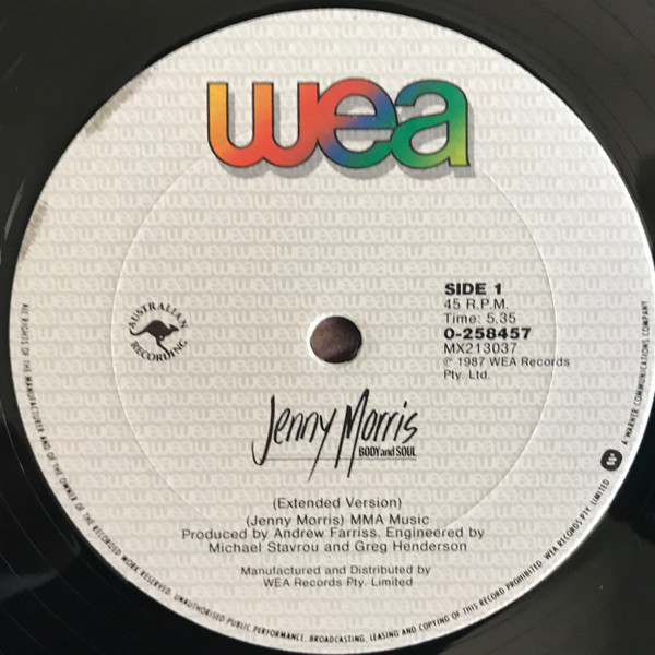 last ned album Jenny Morris - Body And Soul