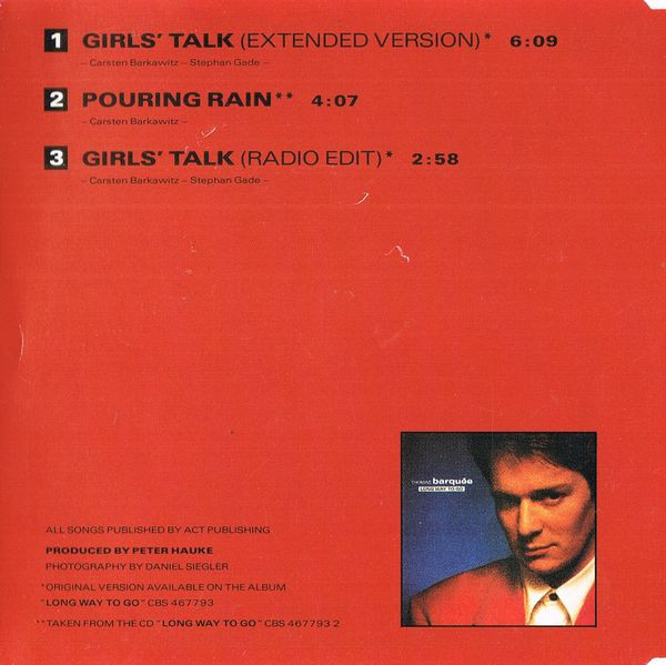 baixar álbum Thomas Barquée - Girls Talk