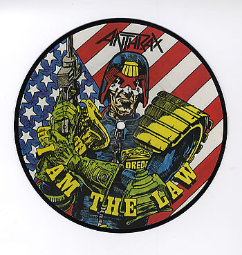 Anthrax – I Am The Law (1987, Vinyl) - Discogs