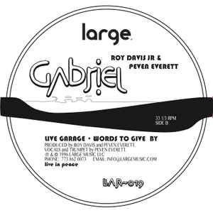 Roy Davis Jr & Peven Everett – Gabriel (2021, File) - Discogs