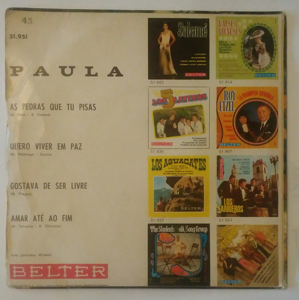 ladda ner album Paula Ribas - As Pedras Que Tu Pisas