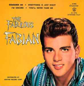 Fabian (6) - The Fabulous Fabian, Volume 1 Album-Cover