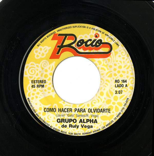 baixar álbum Grupo Alpha de Ruly Vega - Como Hacer Para Olvidarte Los Cholos