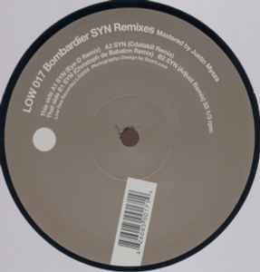 Bombardier - Syn Remixes album cover