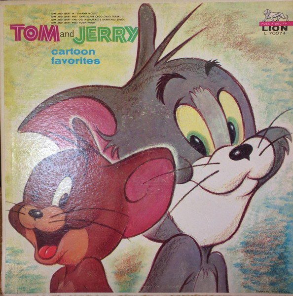 Bret Morrison, Elmer Gregory, Leroy Holmes – Tom and Jerry cartoon  favorites (1958, Vinyl) - Discogs