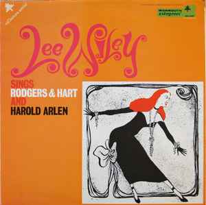 Lee Wiley / Rodgers & Hart, Harold Arlen – Lee Wiley Sings Rodgers