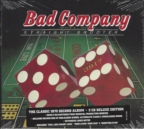 Bad Company – Straight Shooter (2015, CD) - Discogs