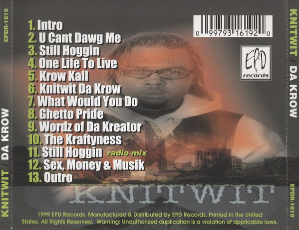 Knitwit / Da Krow G-RAP CD-