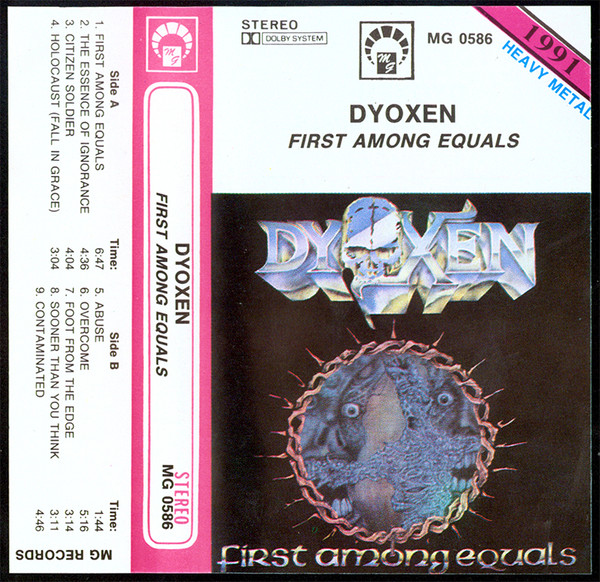 Dyoxen First Among Equals '90 オリジナル