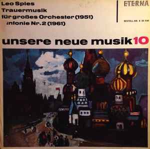 Leo Spies - Trauermusik / Sinfonie Nr. 2 album cover