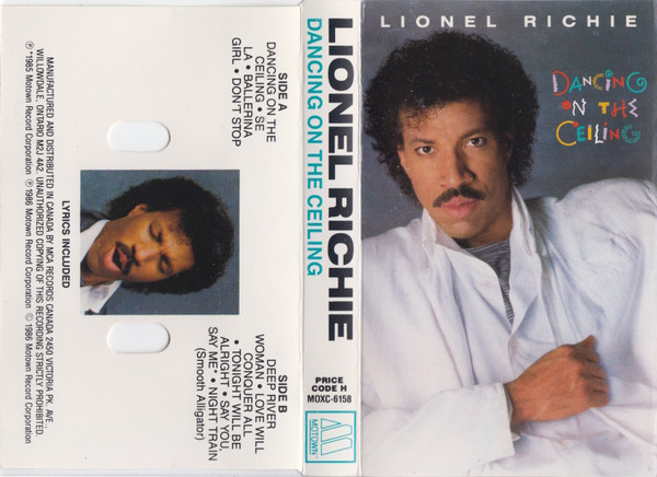 Lionel Richie - Dancing On The Ceiling | Motown (MOXC-6158) - 5