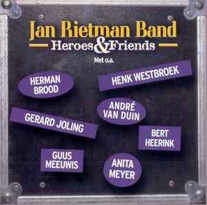 Jan Rietman Band - Heroes & Friends album cover