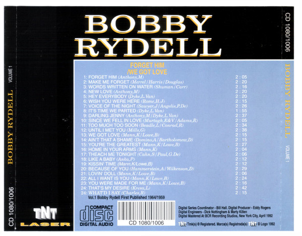 télécharger l'album Bobby Rydell - Forget Him We Got Love