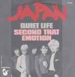 Cover of Quiet Life / Second That Emotion, 1980, Vinyl