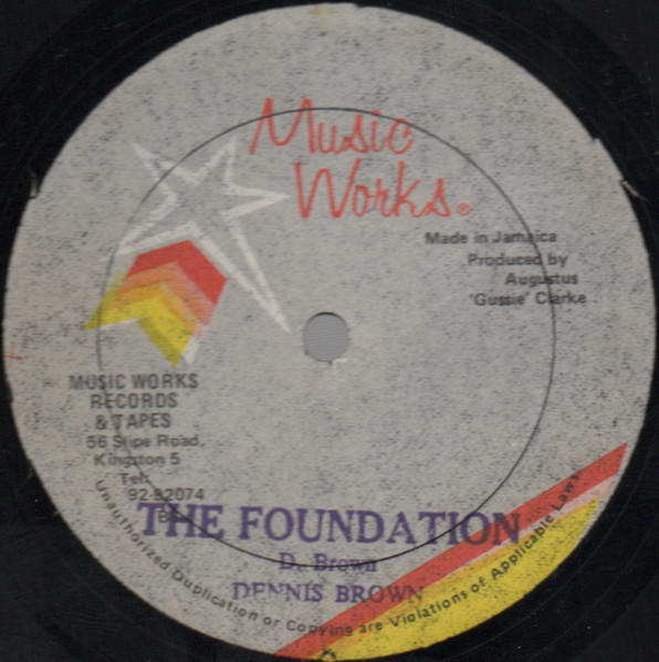 Dennis Brown / U. Brown – To The Foundation (1981, Vinyl) - Discogs