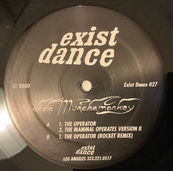 Dada Munchamonkey - The Operator | Exist Dance (ED 027) - 3