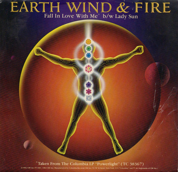 Earth Wind & Fire – Fall In Love With Me / Lady Sun (1982, Vinyl