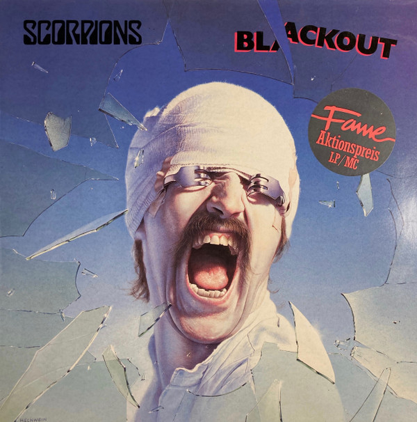 Обложка конверта виниловой пластинки Scorpions - Blackout