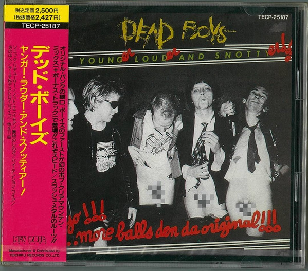 Dead Boys - Younger, Louder And Snottyer!!! | Releases | Discogs