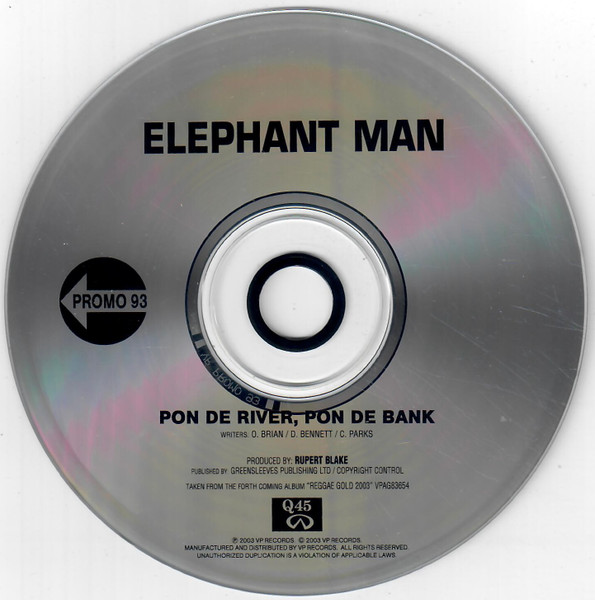 Elephant Man - Pon De River, Pon De Bank | Releases | Discogs