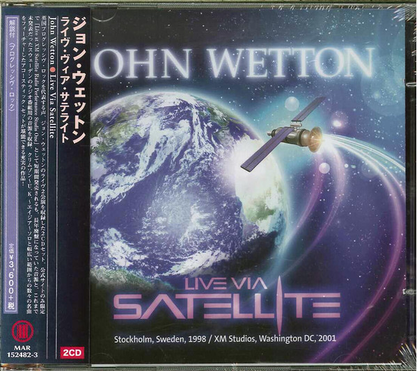 John Wetton – Live Via Satellite (2015, CD) - Discogs