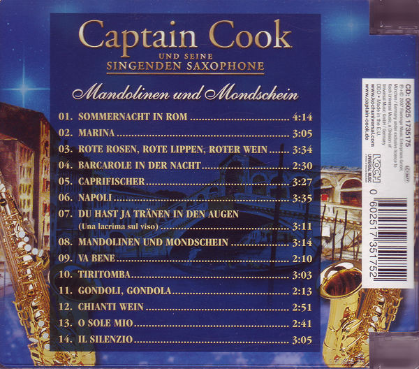 ladda ner album Captain Cook Und Seine Singenden Saxophone - Mandolinen Und Mondschein