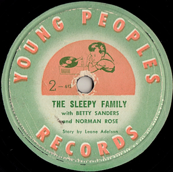 last ned album Betty Sanders And Norman Rose - The Sleepy Family