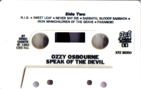 Ozzy Osbourne – Speak Of The Devil (2007, Papersleeve, Gatefold 