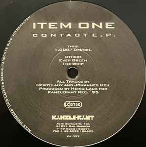 Item One - Contact E.P. album cover