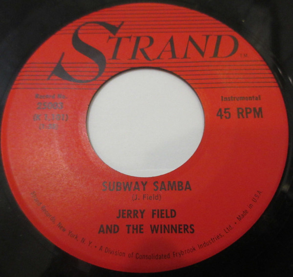 lataa albumi Jerry Field And The Winners - Subway Samba Celery Stalks At Midnight